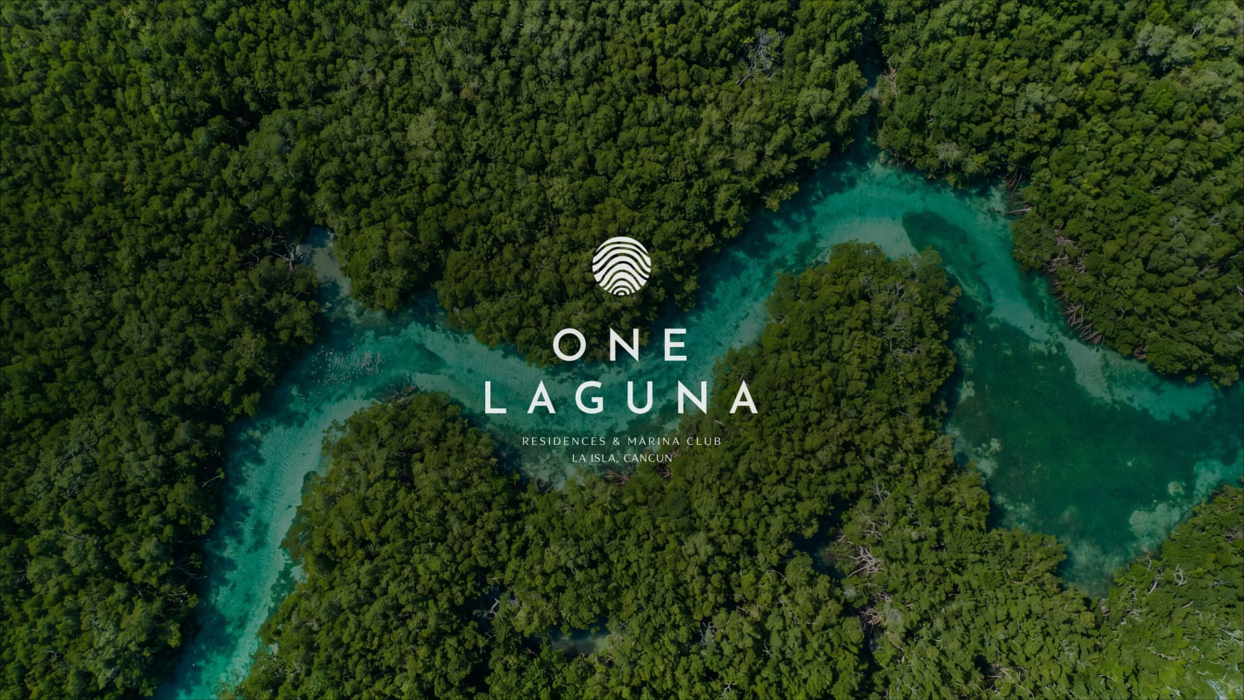 Portada del brochure exclusivo de One Laguna